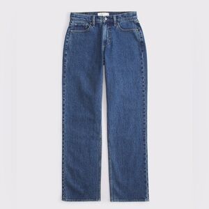 Abercrombie & Fitch Classic Blue Straight Leg Jeans
